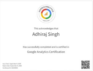 google certificate