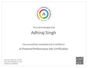 google certificate